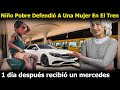 Pobre Niño Defendió A Una Anciana En El Tren Un Día Después Un Mercedes Fue A Su Casa