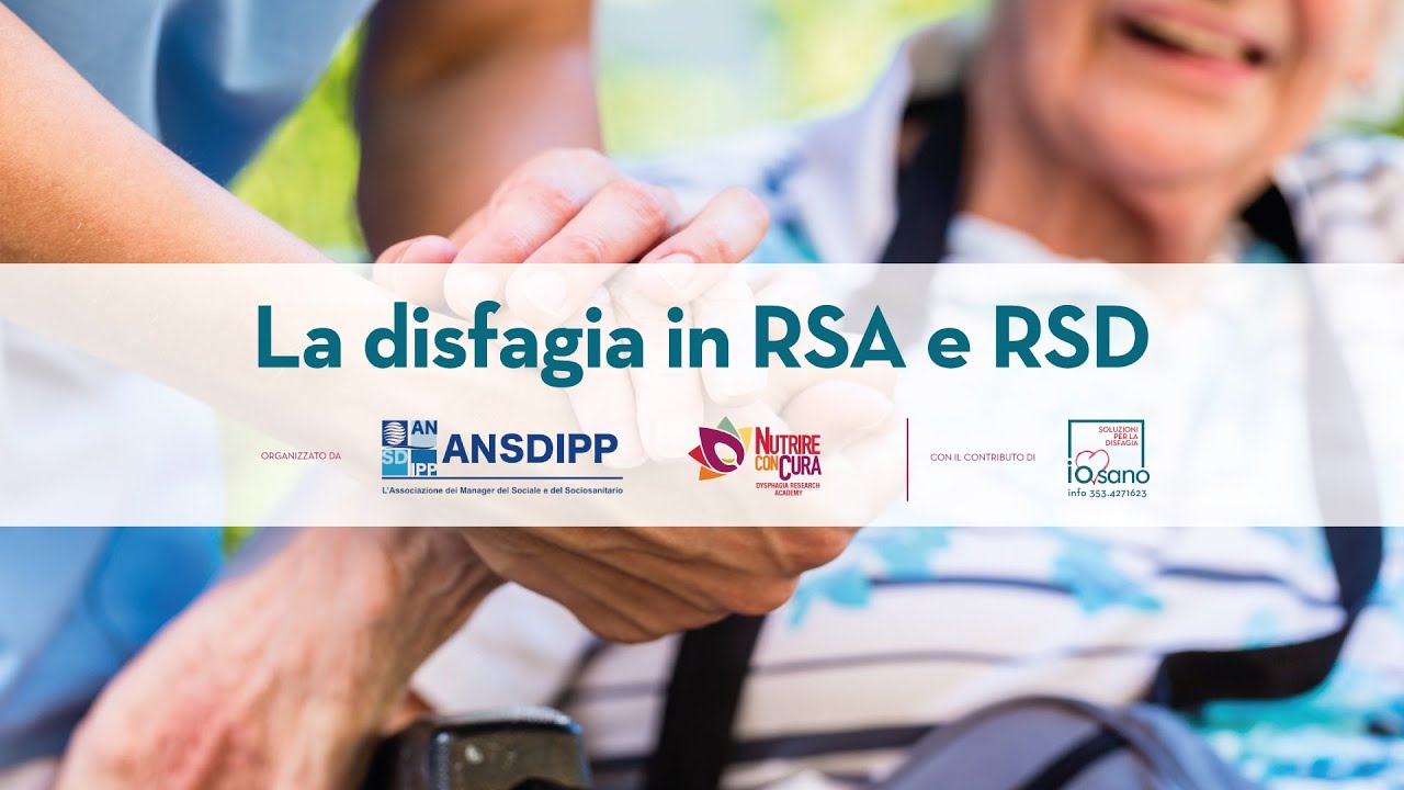 [WEBINAR] La disfagia in RSA e RSD