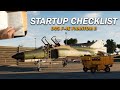 Semi-realistic Phantom Startup | DCS F-4E Phantom Custom Checklist Test