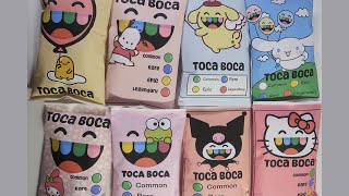 🌨️🌈✨ TocaBoca Sanrio blind bag compilations 🌨️ASMR DIY paper craft