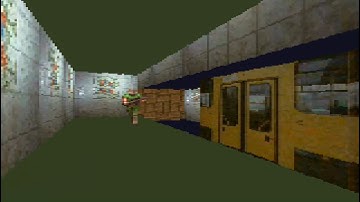 ATARI FALCON DOOMINO 96K STAX DEMO DOOM GUY SPRITE ELEMENTS 1ST PERSON SHOOTER