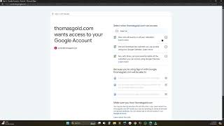 Google Sign in & Google Calendar API Scope Usage Demo  with C3