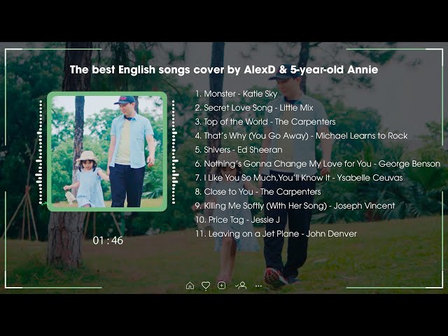 Tổng hợp các bài hát tiếng Anh HAY NHẤT  - Thể hiện bởi AlexD và Annie 5 tủi class=