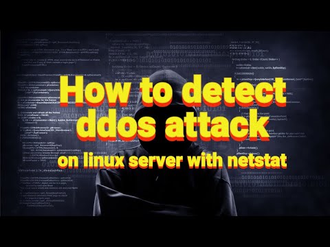 How to detect ddos attack ​​on linux server with netstat #unixcommands #sysadmin #security