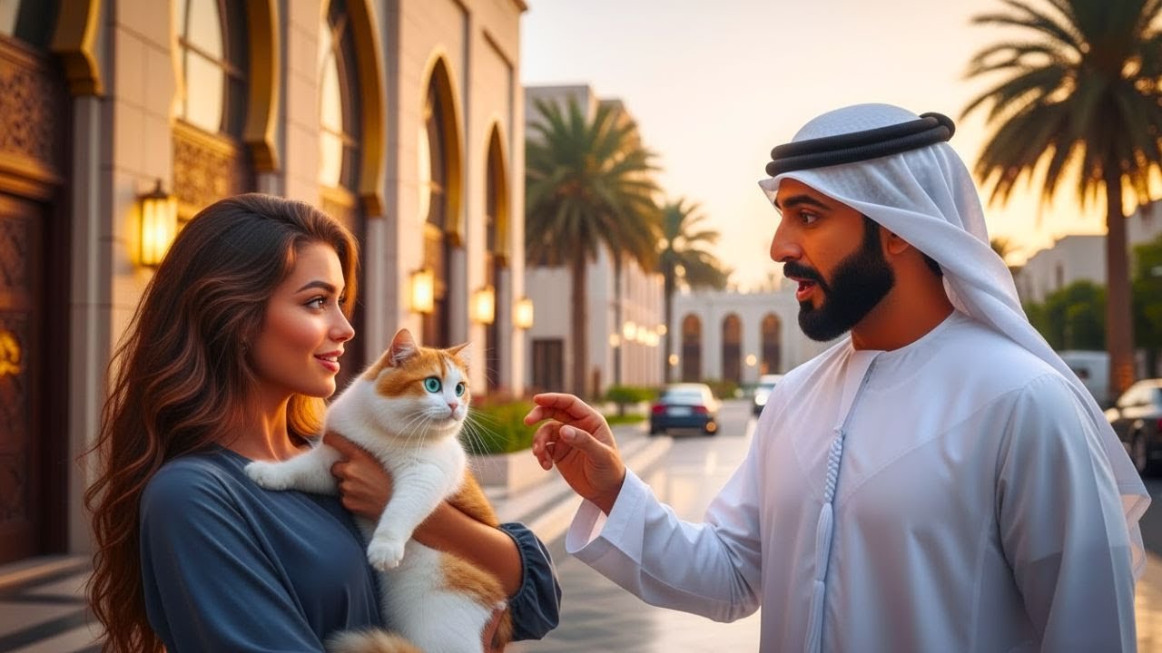 SOKAKTA BİR KEDİ BULAN KADIN… VE ONUN MİLYARDER ŞEİH’E AİT OLDUĞUNU KEŞFETTİ