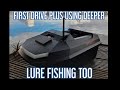 Using a deeper and new bait boat for the first time plus lure fishing sifishes sifishes