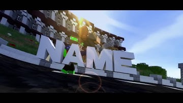 New FREE Minecraft PVP Animation Intro Template [C4D-AE] #36