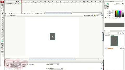 Flash ActionScript 3.0 move object