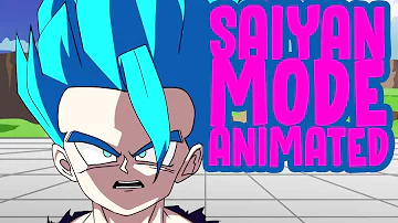 SAIYAN MODE ANIMATED MUSIC VIDEO