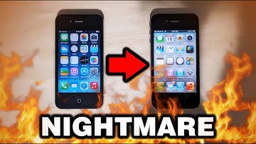 The Horrors of Downgrading the iPhone 4s