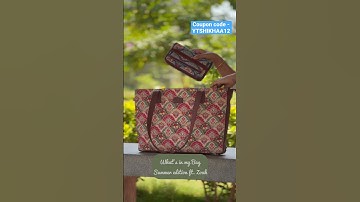 What’s in my Bag #shorts Zouk Bag Review #zouk #zoukbags #summervibes #whatsinmybag