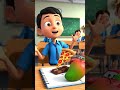 A cute 3D cartoon short video of an Indian school boy named Sonu findia glowing#ai #cartoon #shorts