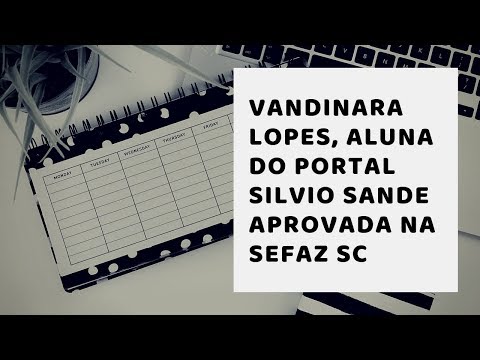 Vandinara Lopes, aluna do Portal Silvio Sande aprovada na SEFAZ SC conta sua trajetória