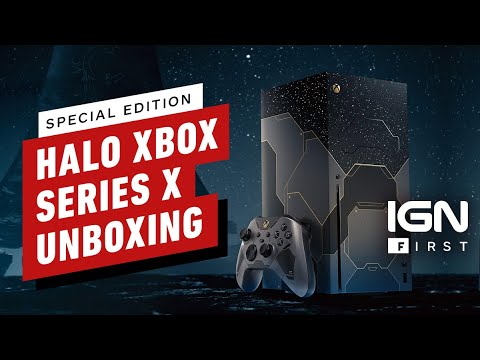 Распаковка Xbox Series X Halo Infinite Limited Edition от IGN: с сайта NEWXBOXONE.RU