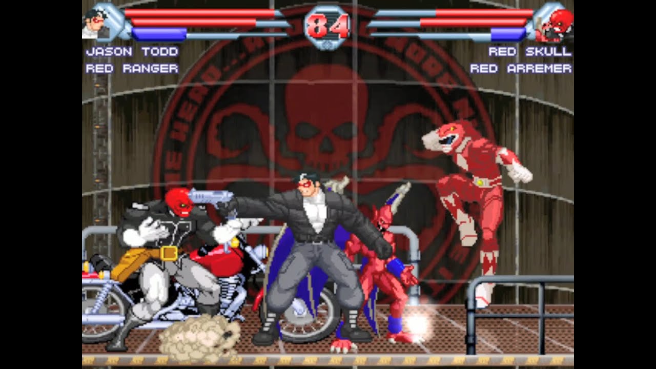 Red Hood(Jason Todd) & Red Ranger vs Red Skull & Red Arremer(Firebrand ...
