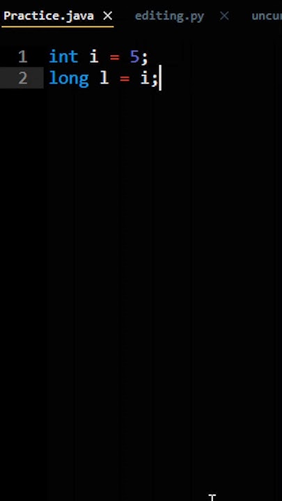 How To Convert Int To Long In Java - YouTube
