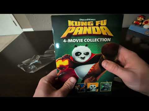 Kung Fu Panda 4 Movie Collection DVD Unboxing