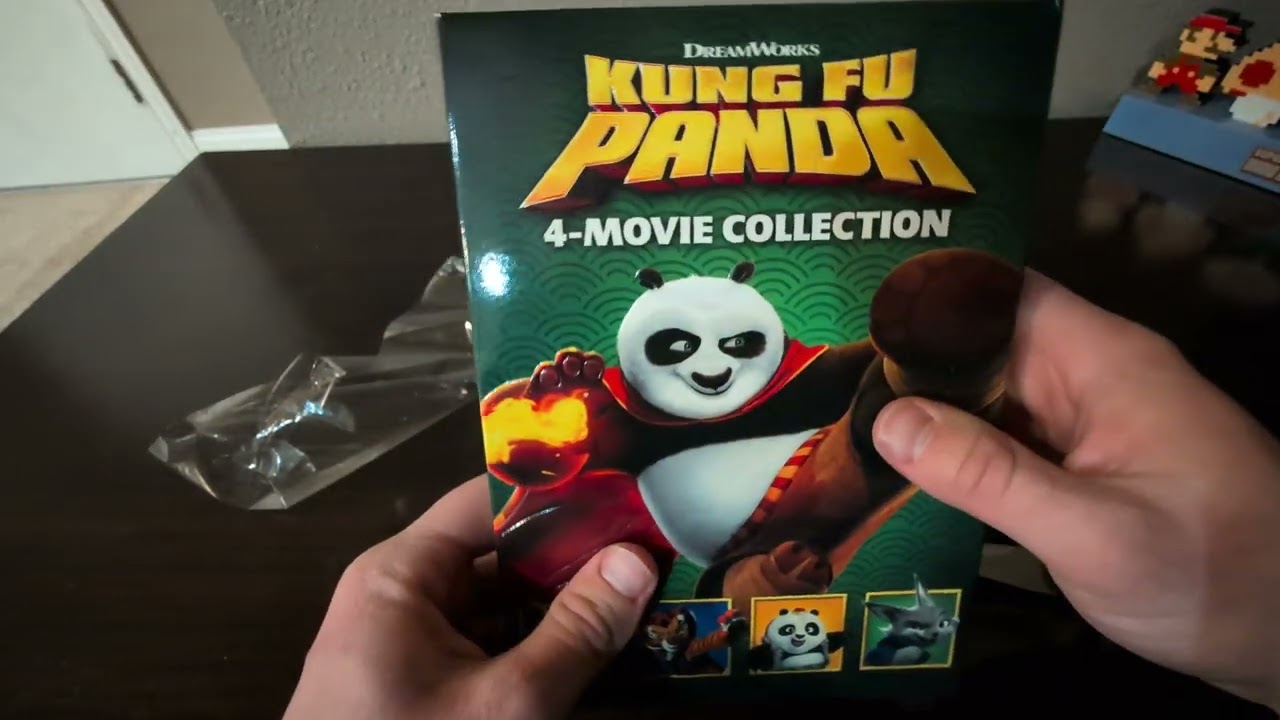 Kung Fu Panda 4 Movie Collection DVD Unboxing