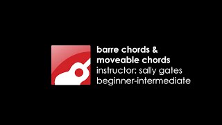 Guitar Barre Chords &amp; Moveable Chords