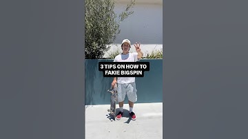 3 TIPS ON HOW TO FAKIE BIGSPIN #skateboarding #fakiebigspin #tricktips #howto