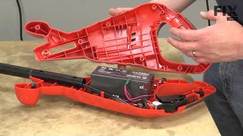 Black and Decker Trimmer Repair - How to Replace the Compression Spring