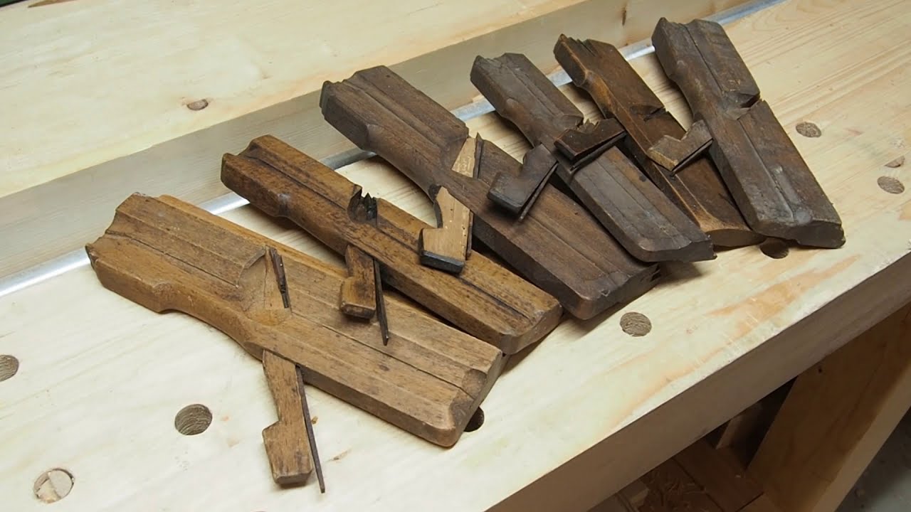 Restoring antique moulding planes Part 1/3 YouTube