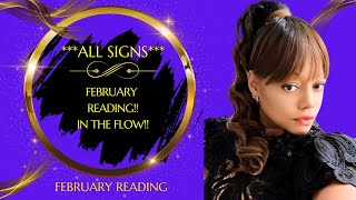 ALL SIGNS TAROT TODAY - February 2025 Readings Being In The Flow