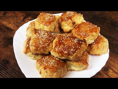 Video: Wie Man Hackfleisch-Hähnchen-Blätterteig-Käsekuchen Macht