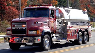 Quarryville Fire Company Tanker 57 Responding