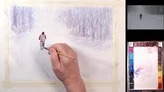 Jogger – Traditional Watercolor
