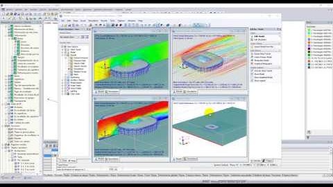 RWIND + RFEM. Túnel de viento y generación de cargas de viento para cualquier forma.