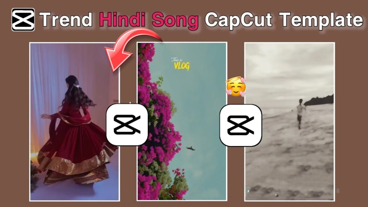 New CapCut template with Hindi/Indian song. link in description box ...