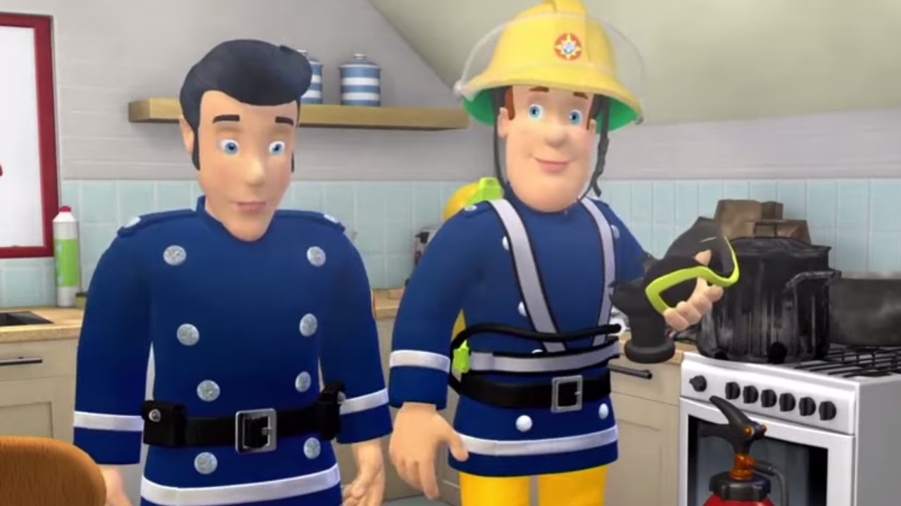 Ratowanie kuchni straży pożarnej ⭐️ Strażak Sam | Kompilacja | Bajki dla dzieci