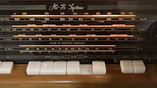 Telefunken Salzburg 5094W Console Video #23 - Final Demo