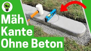 Rasenkantensteine Setzen Ohne Beton Ultimative Anleitung Wie Mähkante Aus Mähsteinen Verlegen???
