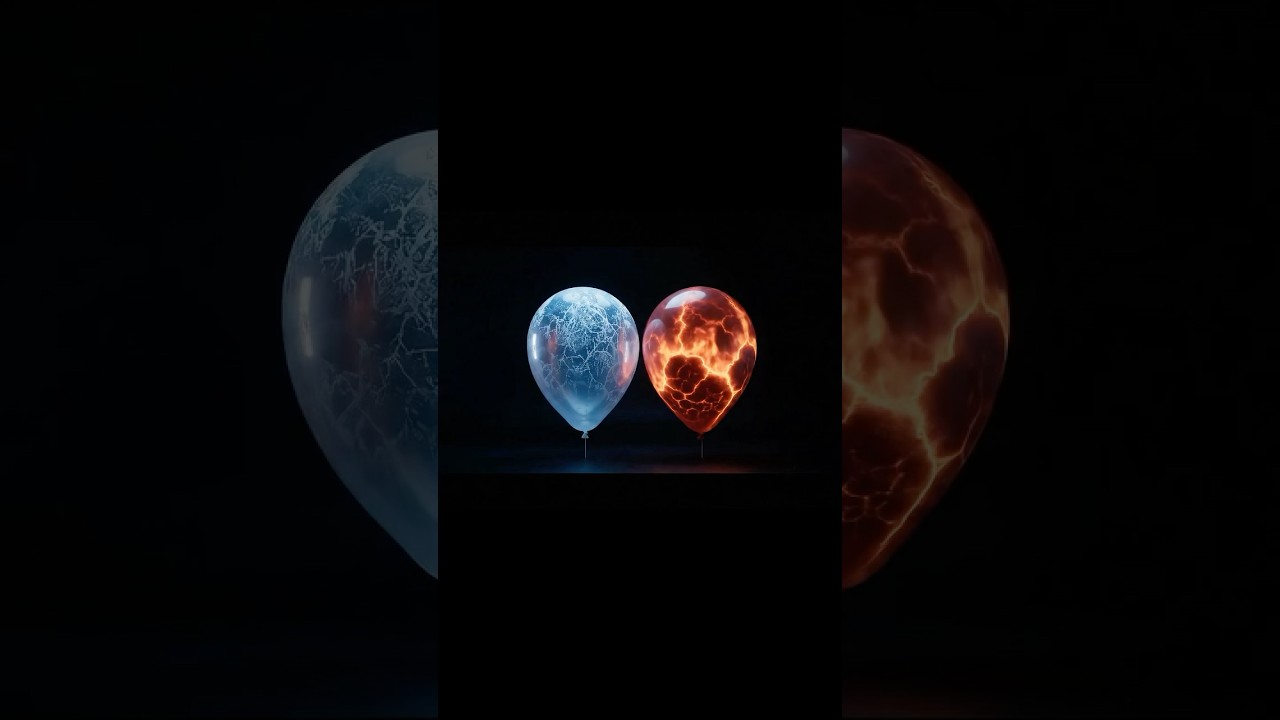 ASMR Balloon Explodes Into Fire | Ultra Slow Motion Visuals