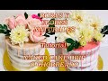 ROSAS Y FLORES NATURALES  EN NAKED CAKE CON CHORREADO O DRIP ( TUTORIAL)