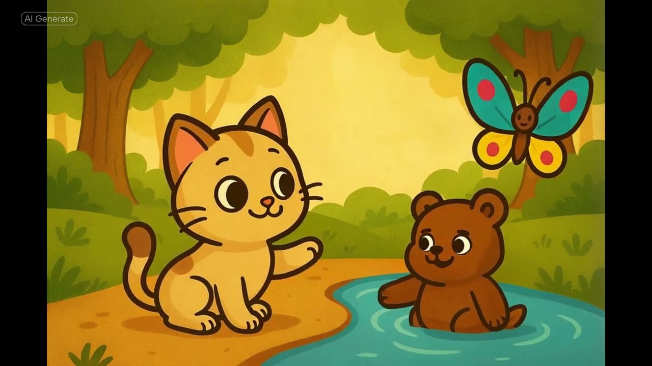 Macchiato Cat and Bear Dance