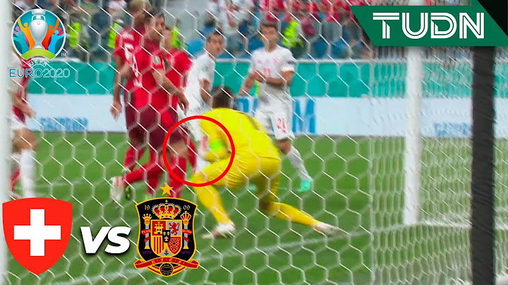 ¡TODO LO ATAJA! ¡Sommer OTRA VEZ!  | Suiza 1-1 España | UEFA Euro 2020 | 4tos Final | TUDN