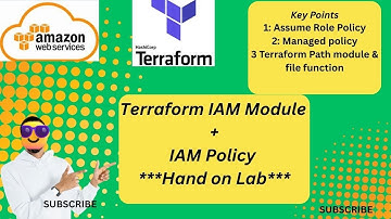 Terraform IAM module  + AWS IAM Policy - LAB