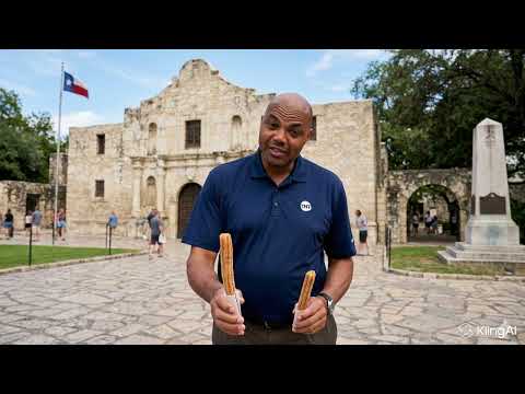 Charles Barkley loves San Antonio Churros