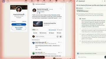 How to Use Perplexity’s Comet Browser to Read the Latest Posts from Any LinkedIn Profile