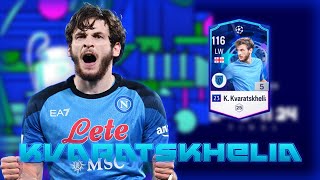 FC ONLINE | REVIEW Kvaratskhelia 23UCL | TẬP ĐÁ FC