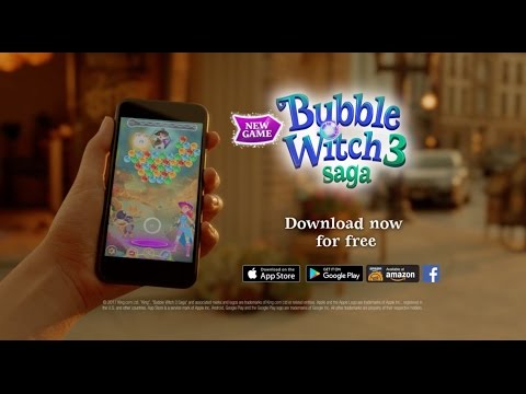 Bubble Witch 3 Saga Launches Worldwide on Mobile 