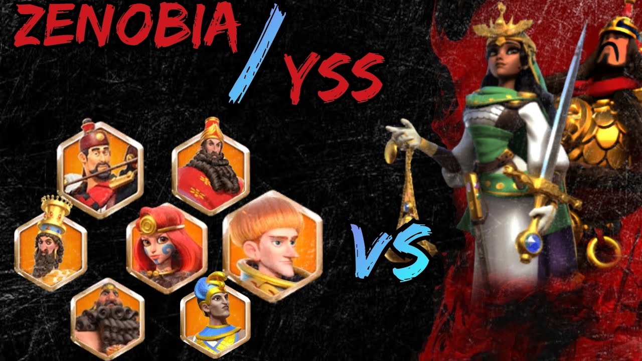 Rise of Kingdoms ~ Zenobia/YSS vs. Archers - YouTube