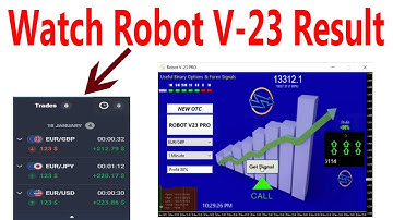 Watch Robot V23 Pro Live Results On Famous Binary Option Broker
