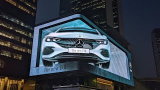 Audi, BMW, and Mercedes 3D Billboard DooH campaigns