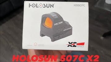 HOLOSUN 507C X2 UNBOXING/REVIEW