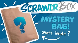 ScrawlrBox Mystery Bag UNBOXING + Challenge !! // Is it worth the Money??