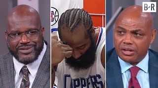 Shaq \& Chuck Sound Off on Clippers for 30-point Loss to Mavs in Game 5 | Inside the NBA
